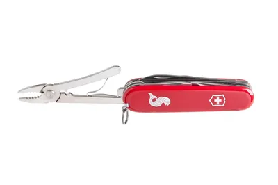 Scyzoryk Victorinox Angler, 18 funkcji, dł.91 mm, czerwony (1.3653.72) - widok 3