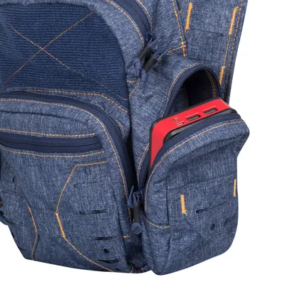 Torba HELIKON EDC SIDE BAG - Nylon Polyester Blend - Neoprene - Melange Blue - One Size (TB-PPK-NP-M2) HELIKON-TEX - widok 6