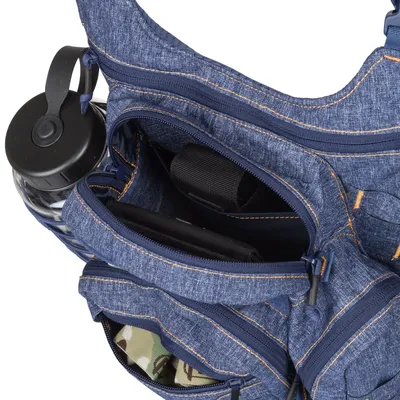 Torba HELIKON EDC SIDE BAG - Nylon Polyester Blend - Neoprene - Melange Blue - One Size (TB-PPK-NP-M2) HELIKON-TEX - widok 8