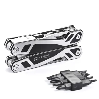 Multitool AZYMUT Trohon - 12 narzędzi +8 bitów +kabura (H-P2010121) - widok 2