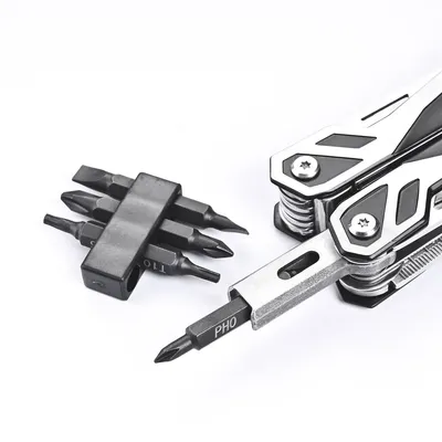 Multitool AZYMUT Trohon - 12 narzędzi +8 bitów +kabura (H-P2010121) - widok 5
