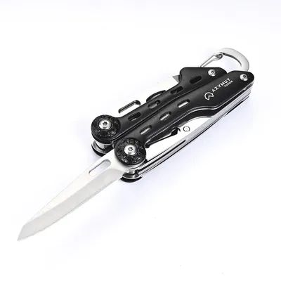 Multitool AZYMUT Turon - 10 narzędzi + karabińczyk +kabura do pasa (H-P224108) - widok 5