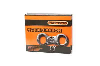Kajdanki zawiasowe PERFECTA HC 600 carbon z kaburą (2.1710) - widok 4