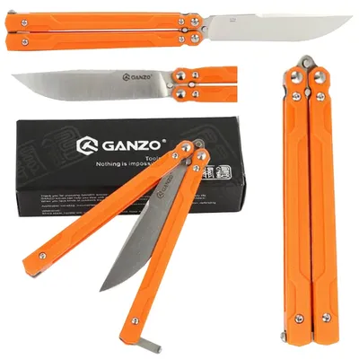 Nóż składany Ganzo Firebird G766-OR motylek (G766-OR) - widok 6
