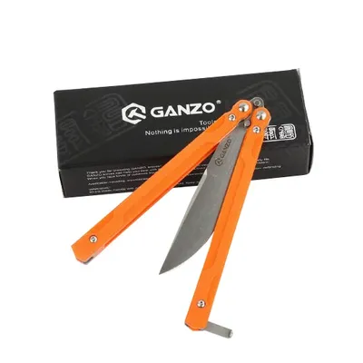 Nóż składany Ganzo Firebird G766-OR motylek (G766-OR) - widok 5