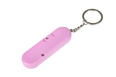 Alarm osobisty GUARD Piranha róż, 2 syreny-130dB (YC-001-PI) - widok 2