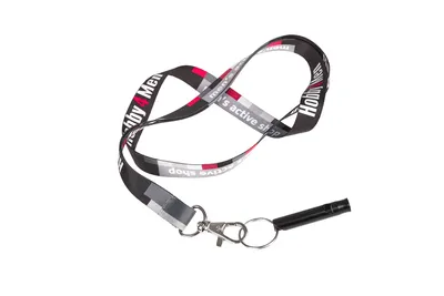 Gwizdek przetrwania GUARD Whistle Aluminium czarny (YC-010-BL) - widok 3
