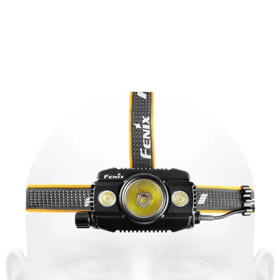 Latarka diodowa Fenix HP30R V2.0 - czołówka czarna (HP30R V2.0 black)