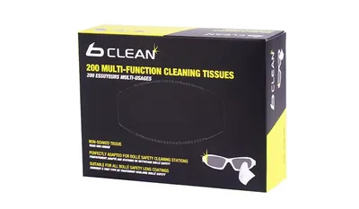 Chusteczki czyszczące Bolle B-Clean B401 - 200 sztuk - PACMPCT