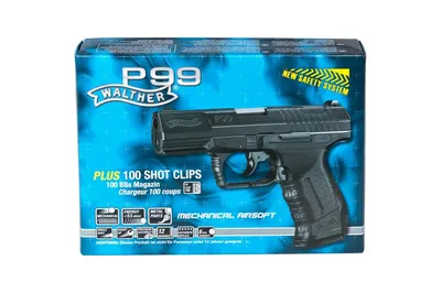 Pistolet ASG Walther P99 sprężynowy czarny (2.5543) - widok 6