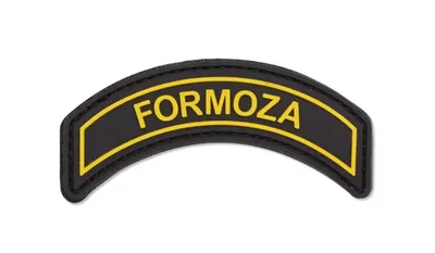 Naszywka 3D - Formoza napis - Kolor - 444130-7059 - 101 Inc.
