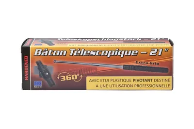 Pałka teleskopowa baton hartowana ESP 21" czarna (2.9221) - widok 5