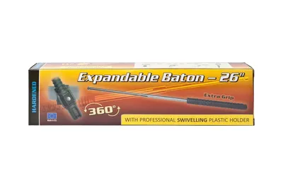 Pałka teleskopowa baton hartowana ESP 26" czarna (2.9226) - widok 5