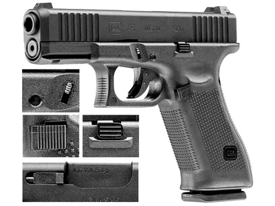 Pistolet ASG GLOCK 45 6 mm gas (2.6470) - widok 2