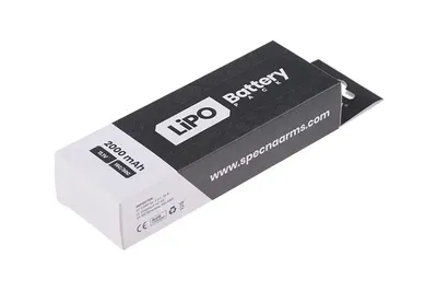 Akumulator LiPo 11,1V 2000mAh 15/30C - 3 modułowy (SPE-06-022015) SPECNA ARMS - widok 2