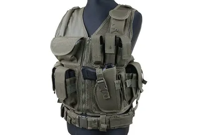 Kamizelka taktyczna KAM-39 - oliwkowa (GFT-18-001854) GFC TACTICAL - widok 2
