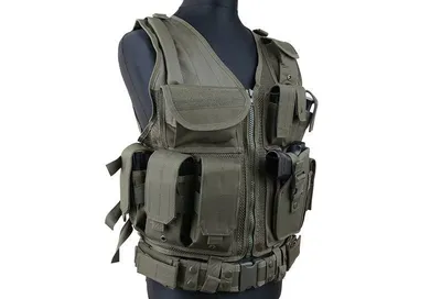 Kamizelka taktyczna KAM-39 - oliwkowa (GFT-18-001854) GFC TACTICAL - widok 3
