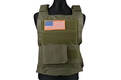 Kamizelka taktyczna Personal Body Armor - oliwkowa (GFT-18-000888) GFC TACTICAL - widok 2