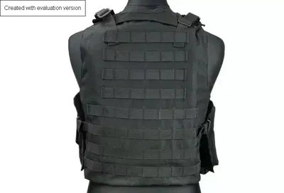 Kamizelka taktyczna typu AAV FSBE - czarna (GFT-18-000330) GFC TACTICAL - widok 4