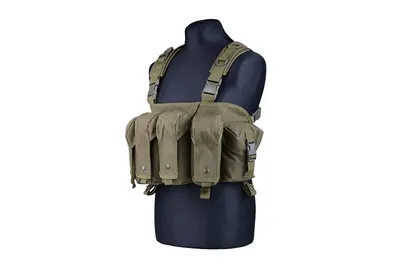 Kamizelka taktyczna Commando Chest oliwkowa GFC TACT