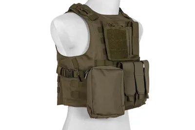 Kamizelka taktyczna typu FSBE - oliwkowa (GFT-18-001010) GFC TACTICAL - widok 3