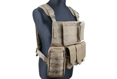 Kamizelka taktyczna typu MBSS Plate Carrier - coyote (GFT-18-000363) GFC TACTICAL - widok 4