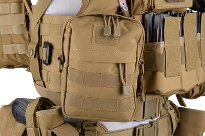 Ładownica cargo z kieszonką - tan (GFT-19-018855) GFC TACTICAL - widok 8