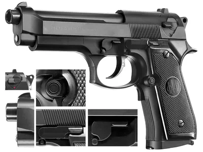 Pistolet ASG Beretta 92 FS 6 mm elektryk (2.5796) - widok 2