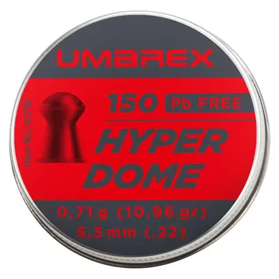 Śrut 5,5 mm Diabolo Umarex Hyperdome grzybek 150 szt. bezołowiowy (4.1718)