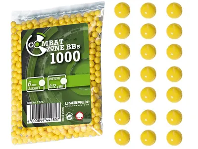 Kulki ASG 6 mm Combat Zone Basic 0,12 g 6 mm 1000 szt. (2.5717) UMAREX - widok 2