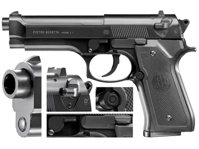 Pistolet ASG Beretta M92 FS 6 mm sprężyna (2.5161) - widok 2