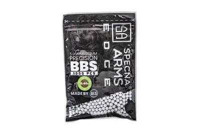Kulki ASG precyzyjne Specna Arms EDGE BIO 0.40g - 1000szt - białe (SPE-16-027224)