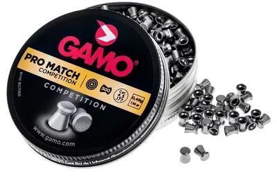 Śrut 4,5 mm Diabolo GAMO Pro Match płaski 500 szt. (6321834) - widok 2