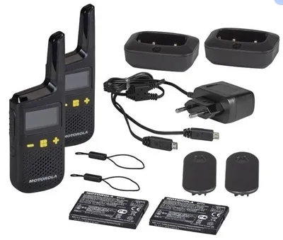 Radiotelefony krótkofalówki MOTOROLA XT185 czarne - 2 szt. - widok 2