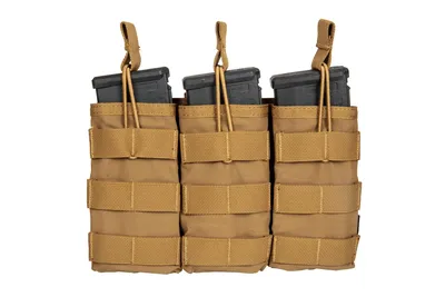 Ładownica potrójna PRIMAL GEAR na magazynki Open Koga - Coyote Brown  (PRI-19-031750) - widok 2