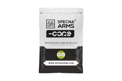 Kulki ASG 6 mm Specna Arms CORE BIO 0,25g - 1000 szt. (SPE-16-021021)