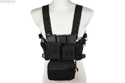 Taktyczny Chest Rig typu Mk4 - Czarny (PRI-18-034306) PRIMAL GEAR - widok 2