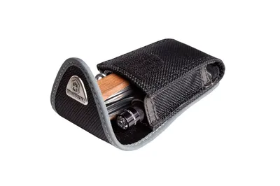 Etui na scyzoryki Victorinox, dł. 85/91 mm, nylon, czarne, z kieszonką na latarkę (4.0545.3) - widok 2