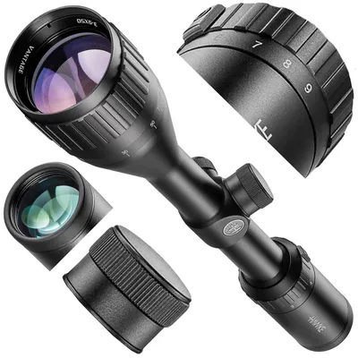 Luneta celownicza Hawke Vantage 3-9x50 AO Mil Dot tubus 1" bez montażu (354-105) HAWKE OPTICS - widok 6