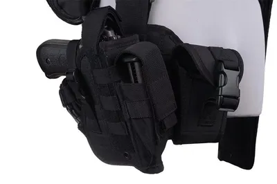 Modułowy panel udowy z kaburą - oliwkowy (GFT-29-000568) GFC TACTICAL - widok 7