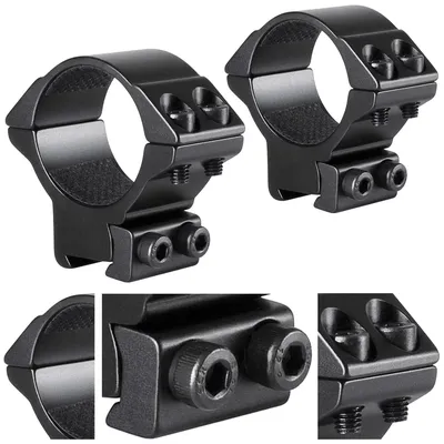 Montaż lunety Hawke Match średni 30 mm Dovetail (354-260) HAWKE OPTICS - widok 3