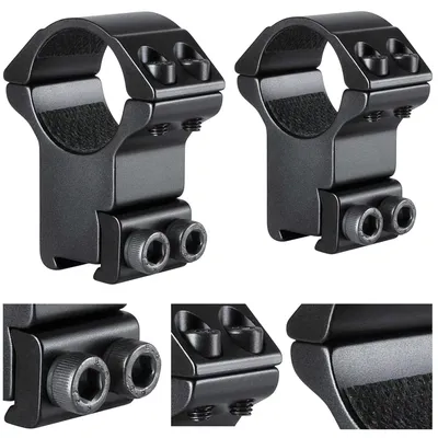 Montaż lunety Hawke Match wysoki 1" Dovetail (354-259) HAWKE OPTICS - widok 3