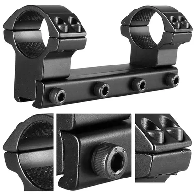 Montaż lunety jednoczęściowy Hawke Match wysoki 1" Dovetail (354-263) HAWKE OPTICS - widok 3