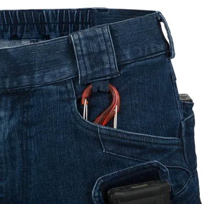 Spodnie HELIKON Urban Tactical Shorts 8.5" - Denim Stretch - Marine Blue - M/Regular (SP-UTS-DS-97-B04) HELIKON-TEX - widok 6