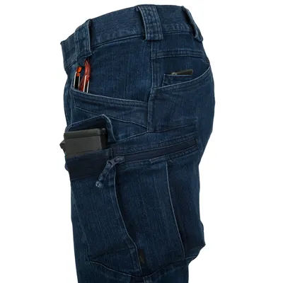 Spodnie HELIKON Urban Tactical Shorts 8.5" - Denim Stretch - Marine Blue - M/Regular (SP-UTS-DS-97-B04) HELIKON-TEX - widok 5