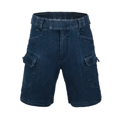 Spodnie HELIKON Urban Tactical Shorts 8.5" - Denim Stretch - Marine Blue - M/Regular (SP-UTS-DS-97-B04) HELIKON-TEX - widok 2