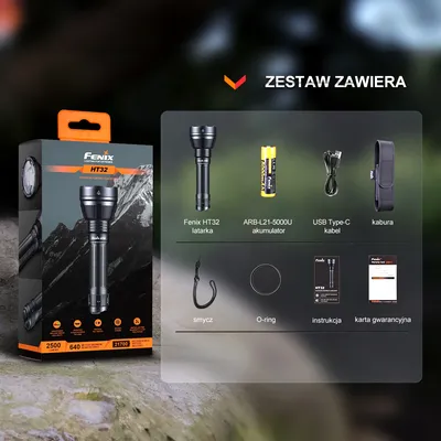 Latarka myśliwska Fenix HT32 (039-574) - widok 8