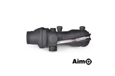 Luneta celownicza AIM-O ACOG 4X32C (z podświetleniem światłowodowym) - czarna (AMO-10-013655) - widok 7