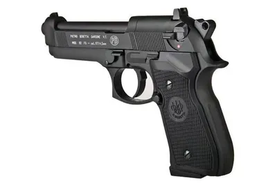Pistolet wiatrówka BERETTA 92 FS 4,5 mm Diabolo gwint 8-strzał. CO2 (419.00.00) - widok 7