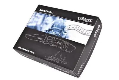 Nóż WALTHER Black Multi Tac (5.0718)